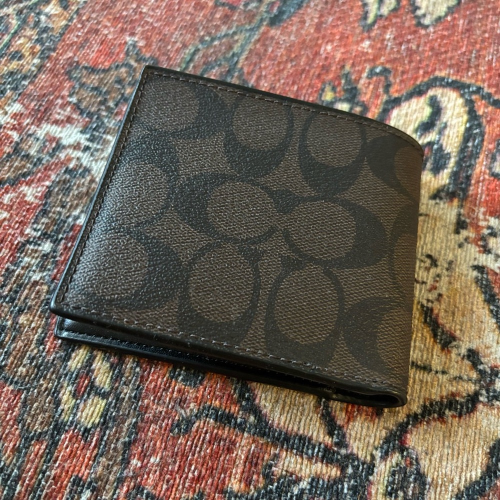 Coach wallet, brown. Never used brand new